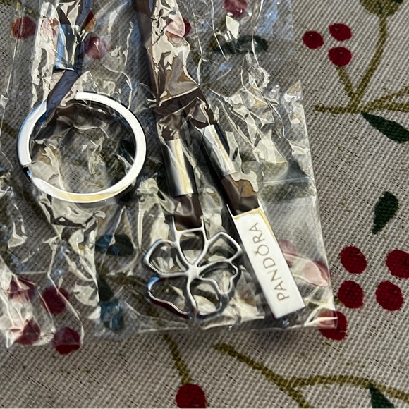 Pandora gift set with velvet travel bag and keychain - Picture 6 of 8